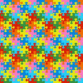 Colorful puzzle pieces 455 multi