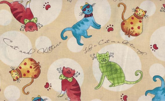 Cool Cats Tossed Y0781 2 Cream