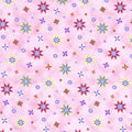 Country Quilts Stars 241 Pink