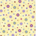 Country Quilts Stars 241 Yellow