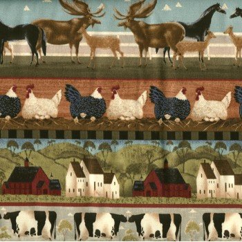 Country Road Animal Border 20382 ER