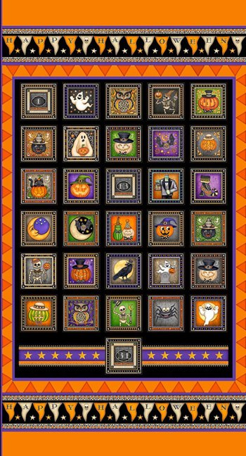 Creepy hollow 24480 JO panel  24" x 44