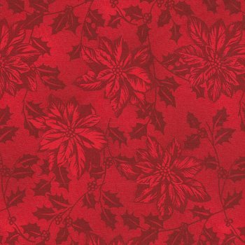 Crimson Christmas Poinsettia 2535 25 Red