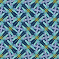 Dance of the Dragonfly Dragonflies 8502M 55 Navy-Periwinkle