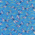 Dancing Dragonfly Dragonflies C8305 blue metallic