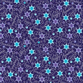 Dark Blue Hanukkah Star 52524D-2