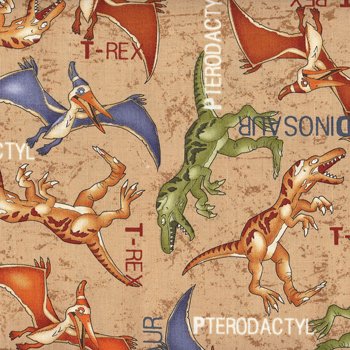 Dinosaurs Tossed with WordsTan KIDZ C6030