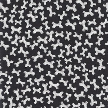 Doggie Dog Bones 649-22127-J Black