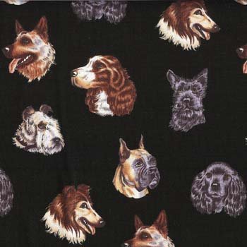 Doggies Realistic Black C5802