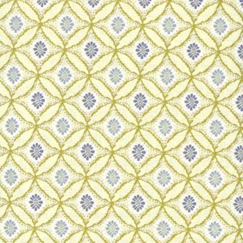 Dream a Little Dream With Me Daisy Grid Blue 5KBB 3