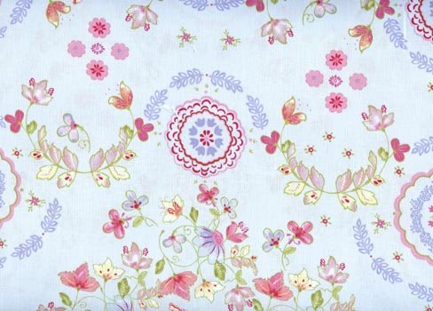 Dream With Me Swag Floral Blue 1KBB 4