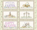 Easter  Placemats Panel PD12404 Beige
