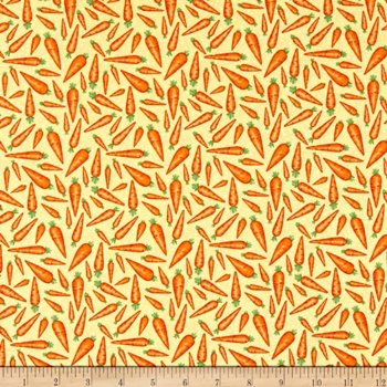 Easter Fun Carrots 2572 44 Yellow