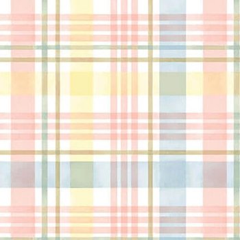 Easter garden Inspiration Plaid 9355 24 Multi