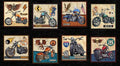 Easy Rider Motorcycle Panel 27480 J Black