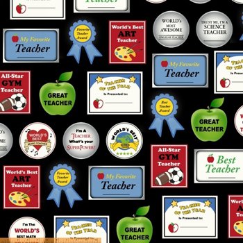 Educators Motifs 39019 Black