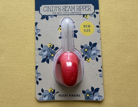 Ergonomic Seam Ripper - Medium/Large Red Color