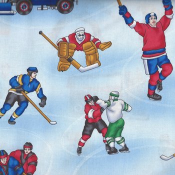 Face Off Hockey Players Y0395 29 Lt Blue