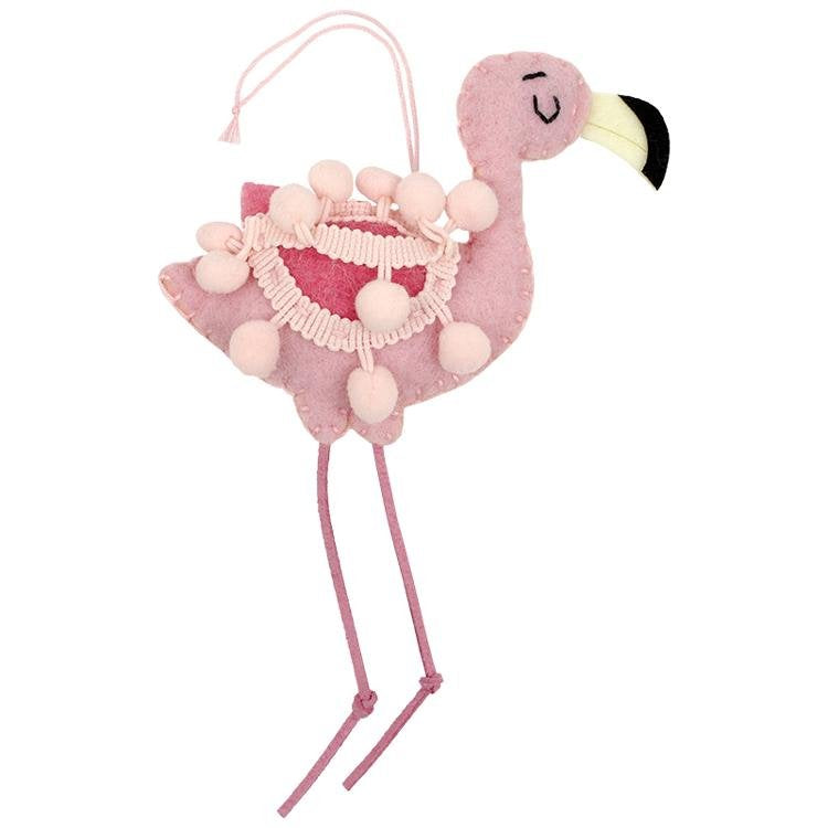Felt Friends Flamingo Ornament Kit