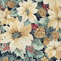 Festive Holiday Large Poinsettia 03040 12 White