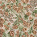 Festive Holiday Pine Cones 03044 74 Cream