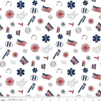 First Responder Nobody Fights Alone C10421 White
