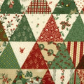 Flannel Country Christmas Patchwork  R05 1665 0214