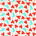 Flirt Hearts and Birds 17702 13 Pink