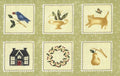 Folk Art Fancies II 1822-G Beige