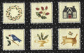 Folk Art Fancies II 1822-J Black