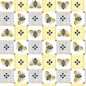 Folk Garden Bees 2398 44