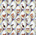 Frolic  Animals Blue 5WSA 1