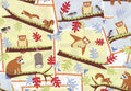 Frolic Animal Scenes Light Green 3WSA 1 - 1