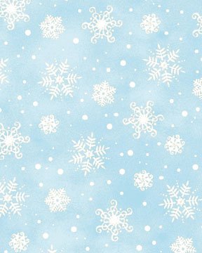 Frosty Friends Snowflakes 3599 5  Lt Blue