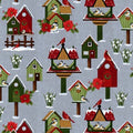 Frozen in Time Tossed Bird Houses 2708-11