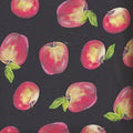 Fruit for Thought Tossed Apples B 1891 99 Black