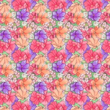 Funny Bunny Packed Floral 28735 X