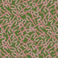 Gingerbread Factory Tossed Candy Canes 1619 66 Green