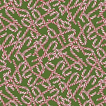 Gingerbread Factory Tossed Candy Canes 1619 66 Green