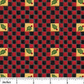 Gingerland Holly Check Red 3130-25