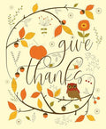 Give Thanks Panel P9527 Cream