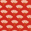Graceful Geisha Fans CX4469 Red