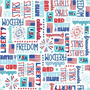 Great American Summer Patriotic Words 9856 8