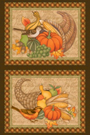 Great Harvest  ~30"x44" 67437 285 4 Different Motifs