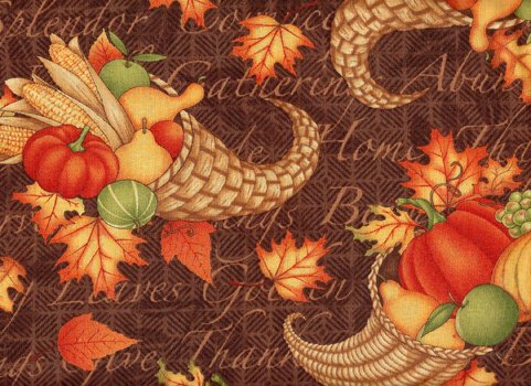 Great Harvest Cornucopia Sentiments Brown 67440 287