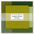 Greens Lanacot Wools Greens SS100-GREENS 10in Squares 42pcs/bundle