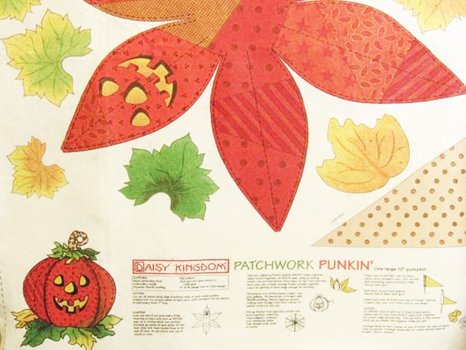 Halloween Felt 3D Patchwork Pumpkin Panel