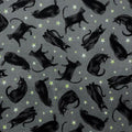 Halloween Harvest Moon Spooky Cats 5246 99 Black