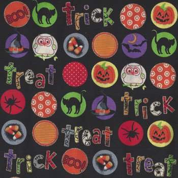 Halloween motifs metalic (about 1 inch) 11802