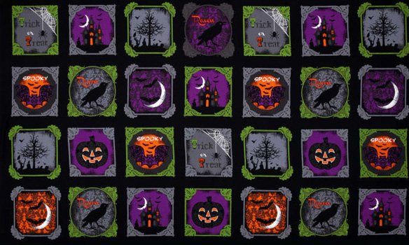 Halloween Raven 38983 15 5 inch squares 24 x 44 panel 28 images